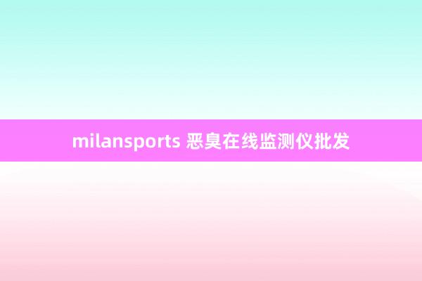 milansports 恶臭在线监测仪批发